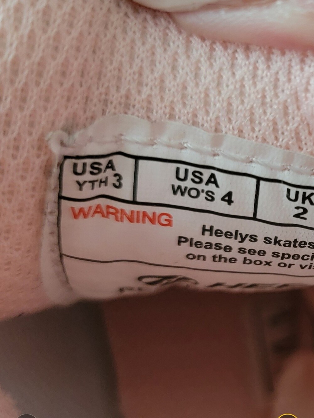 Heelys Kama All Pink Skate Shoes Youth Girls Size 3 - Picture 8 of 14